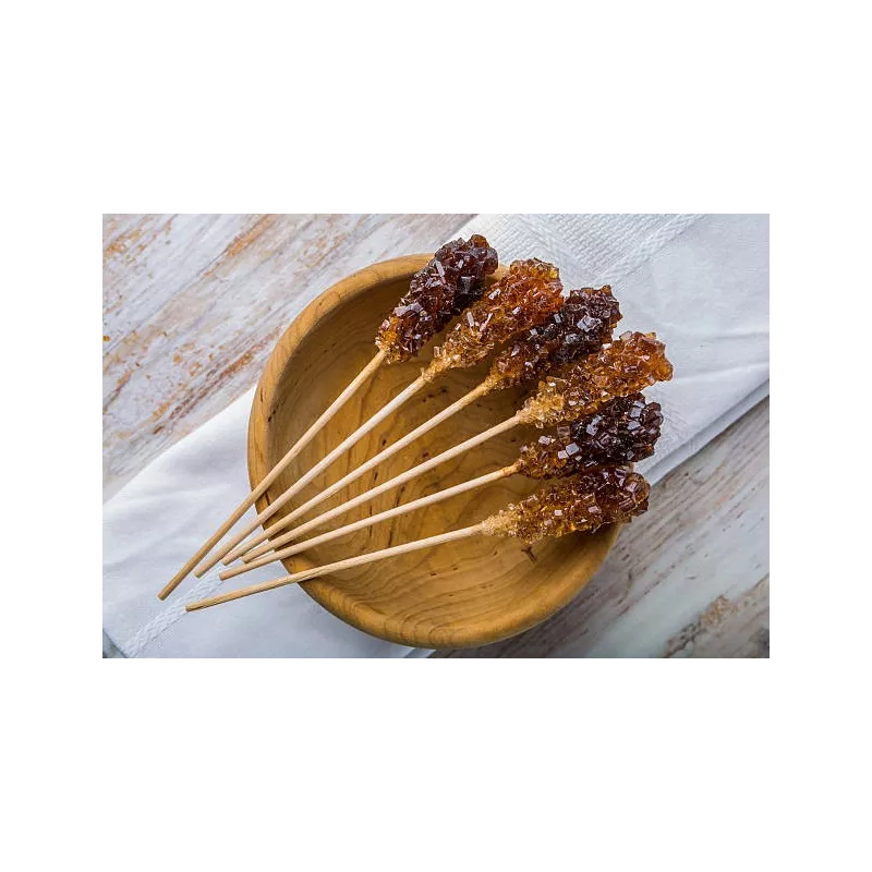 Bâtonnets de Sucre candy brun de Perse X 5