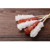 White & brown candy sugar sticks from Persia X 10