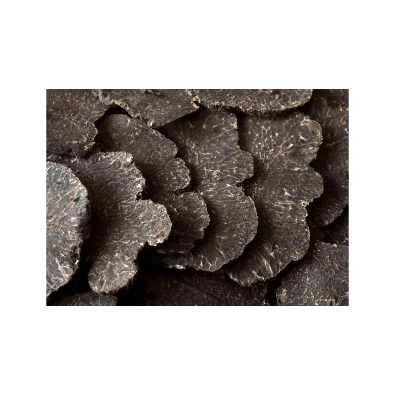 Lamelles de truffe noire du Périgord séchée - direct producteur