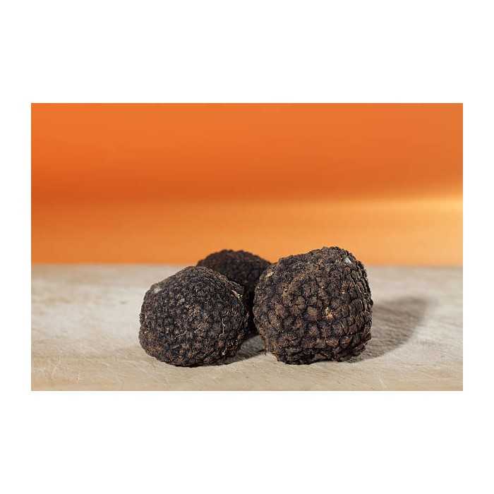 Precious whole organic black truffle in brine from Italy - direct p...