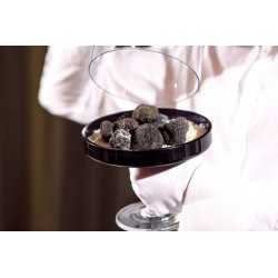 Precious whole organic black truffle in brine from Italy - direct p...