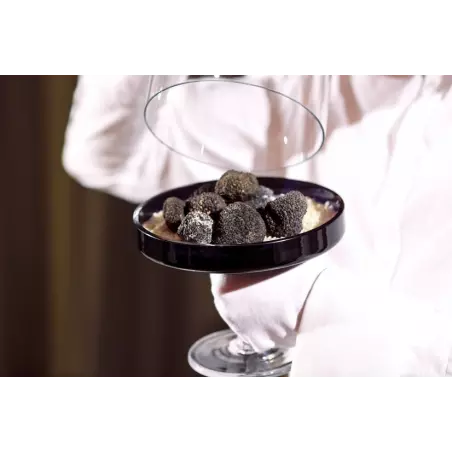 Precious whole organic black truffle in brine from Italy - direct p...