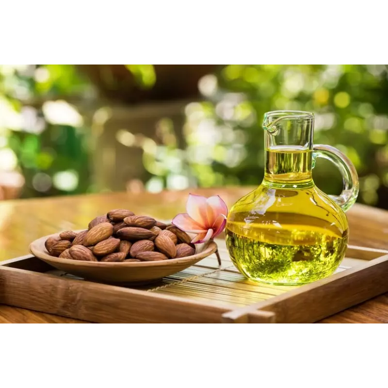 Organic virgin almond oil from Provence - direct producer