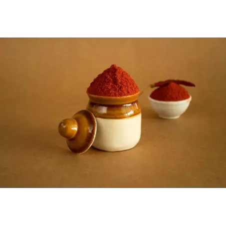 Organic chili pepper powder AOC PDO from Espelette - Direct Producer
