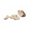 Slices of dried white truffle Alba from Italy - direct producer