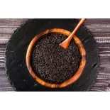 Organic Nerone black rice or emperors' rice from Italy