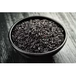 Organic Nerone black rice or emperors' rice from Italy