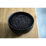 Organic Nerone black rice or emperors' rice from Italy