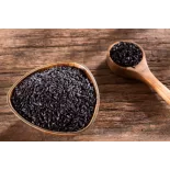 Organic Nerone black rice or emperors' rice from Italy