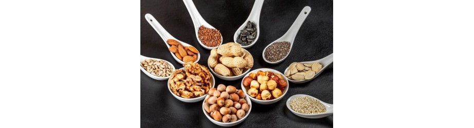 Organic nuts & seeds fairtrade & crueltyfree
