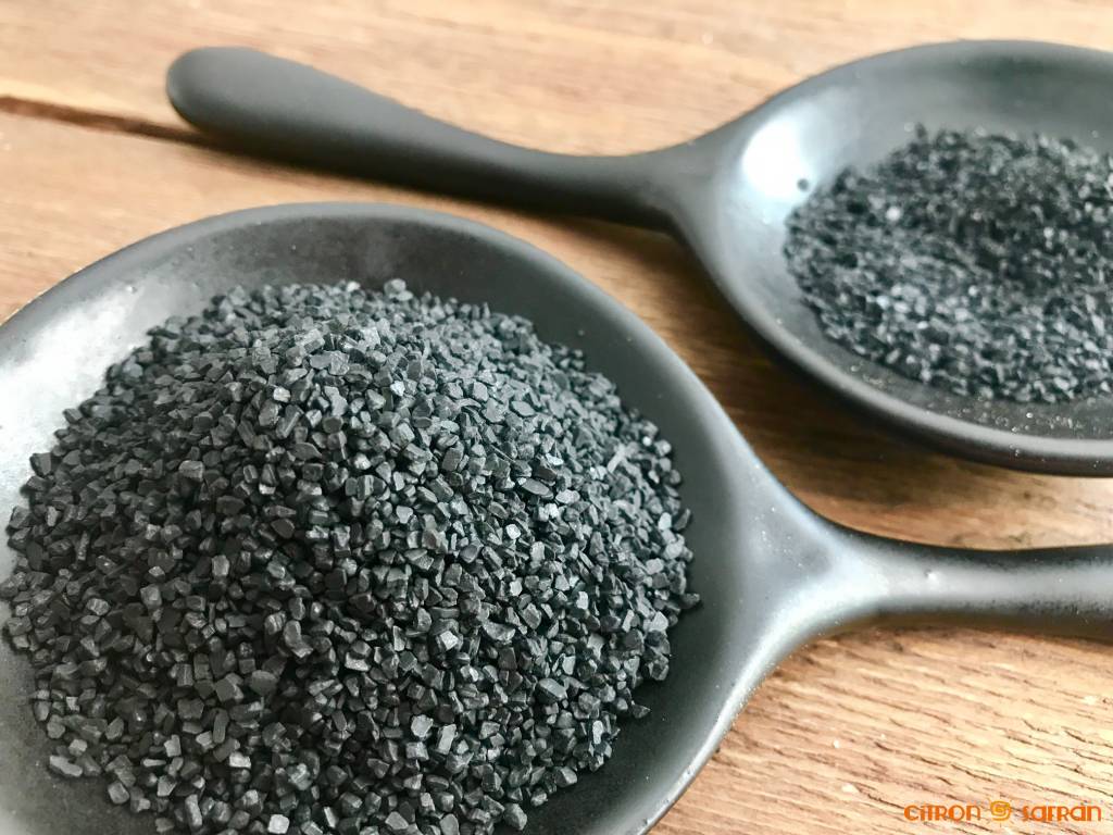 Caviar de sel noir d'Hawaï
