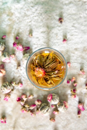 Fleur de thé vert & Jasmin & Amarante & Souci calendula bio