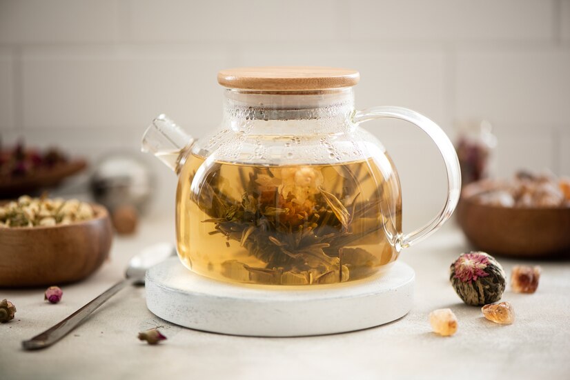 1.2L Borosilicate Glass Teapot Set, Tea Pot with Glass Filter - China Glass  Tea Set and Glass Tea Pot price